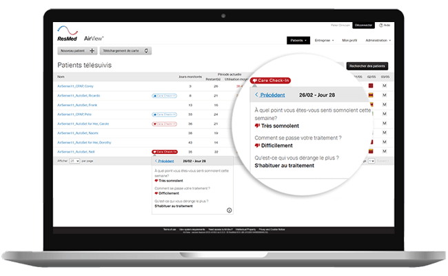 airview-care-check-in-pour-patients-feedback-objectif mobile
